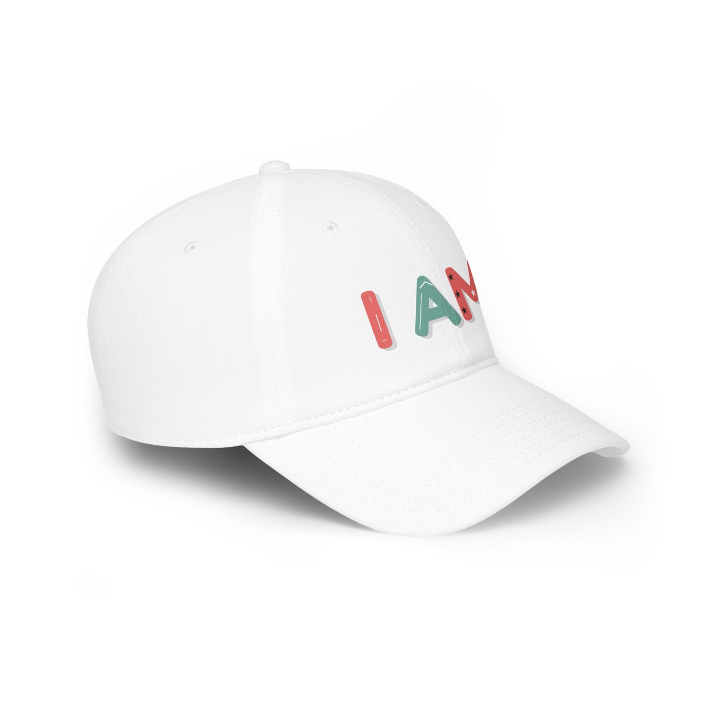 I AM Statement Low Profile Baseball Cap for Self-Expression