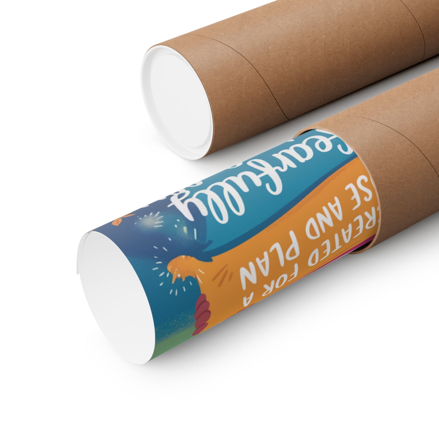 Faith and Purpose Affirmation Poster for Kids