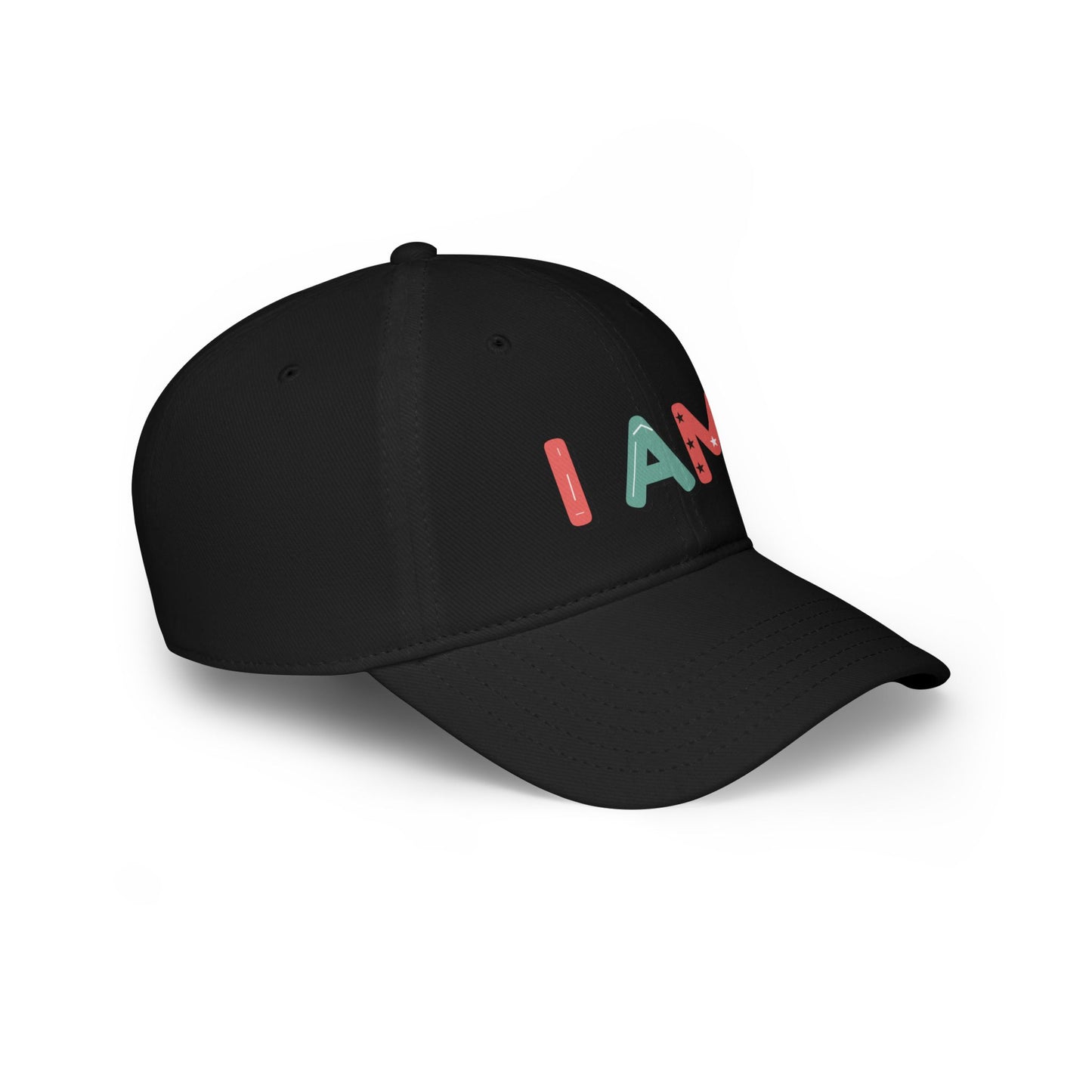 I AM Statement Low Profile Baseball Cap for Self-Expression