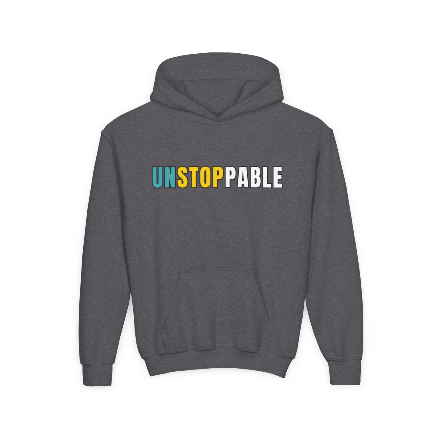 UNSTOPPABLE Youth' Hoodie – Confidence Looks Good on Them!