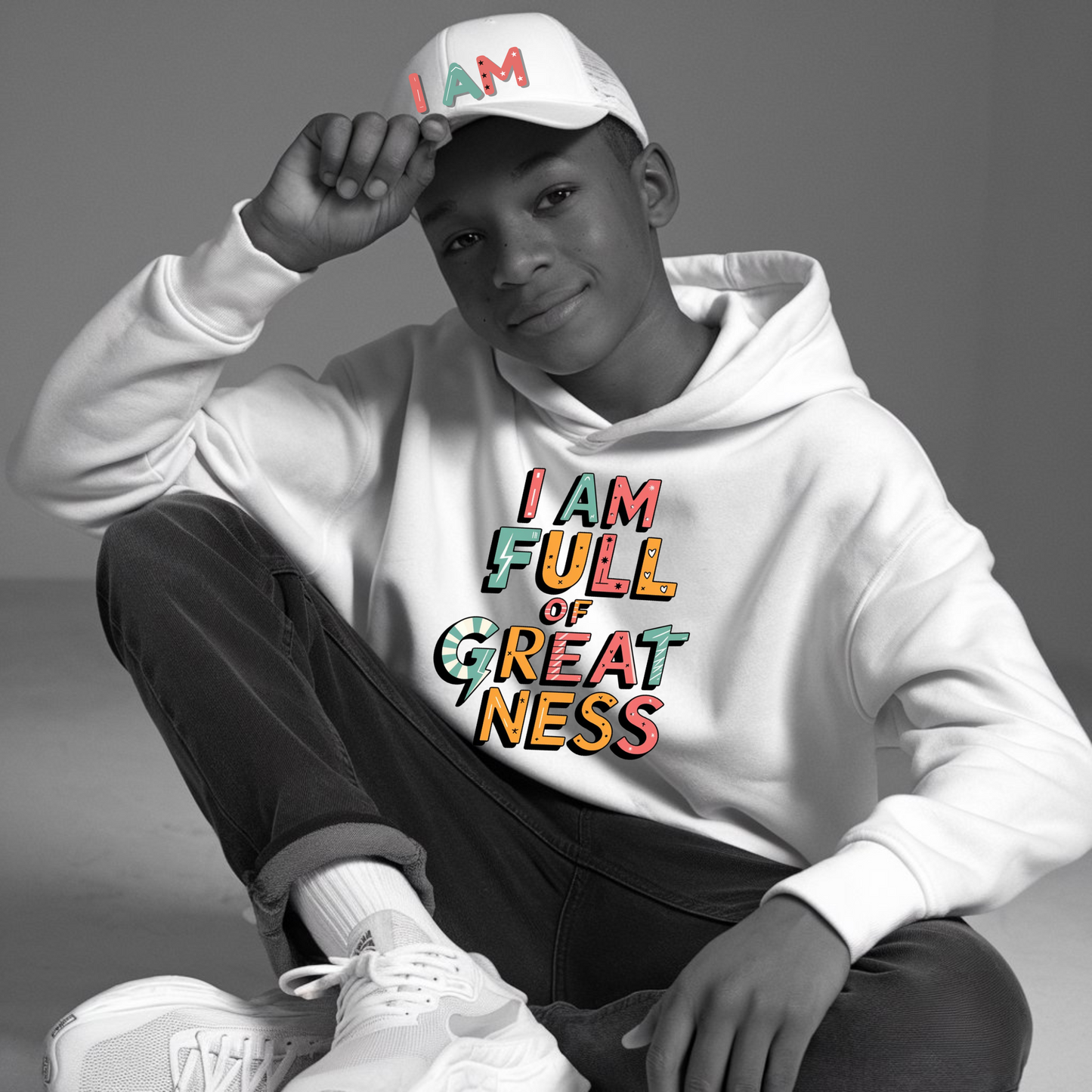 I AM Statement Low Profile Baseball Cap for Self-Expression
