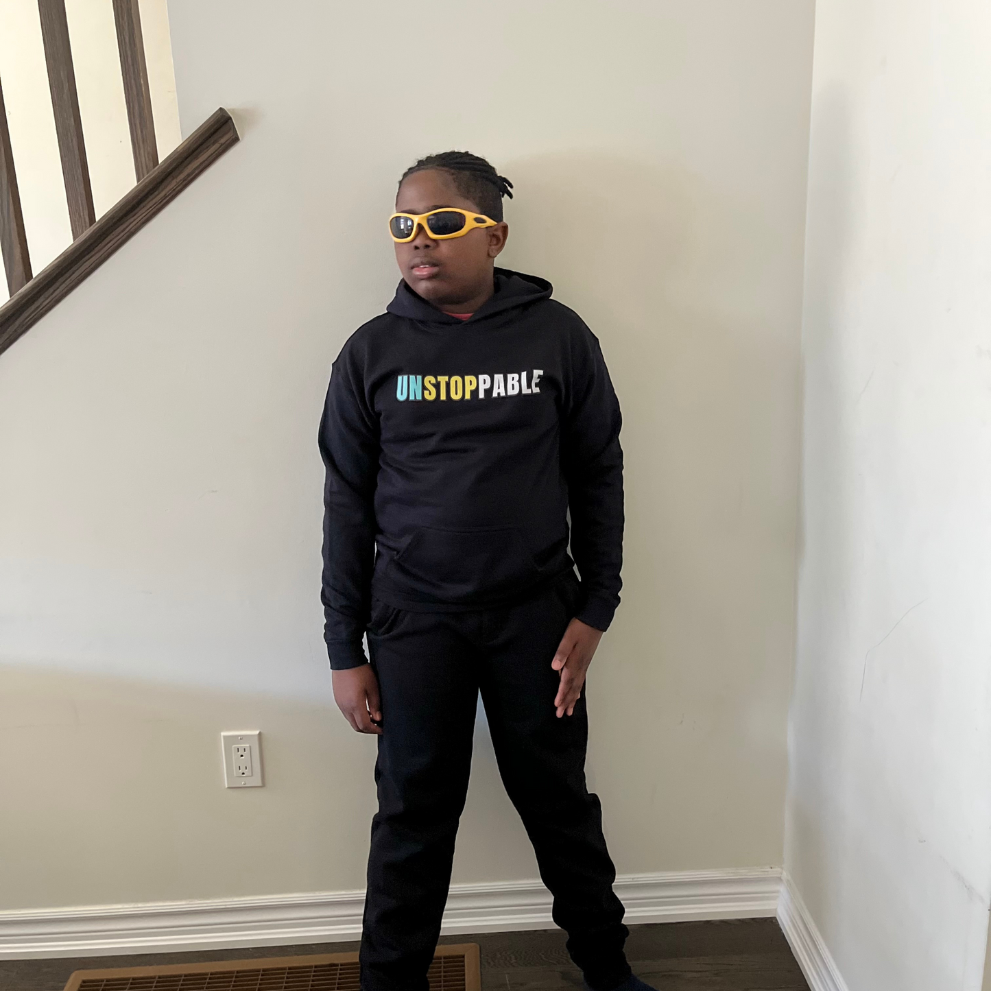 UNSTOPPABLE Youth' Hoodie – Confidence Looks Good on Them!