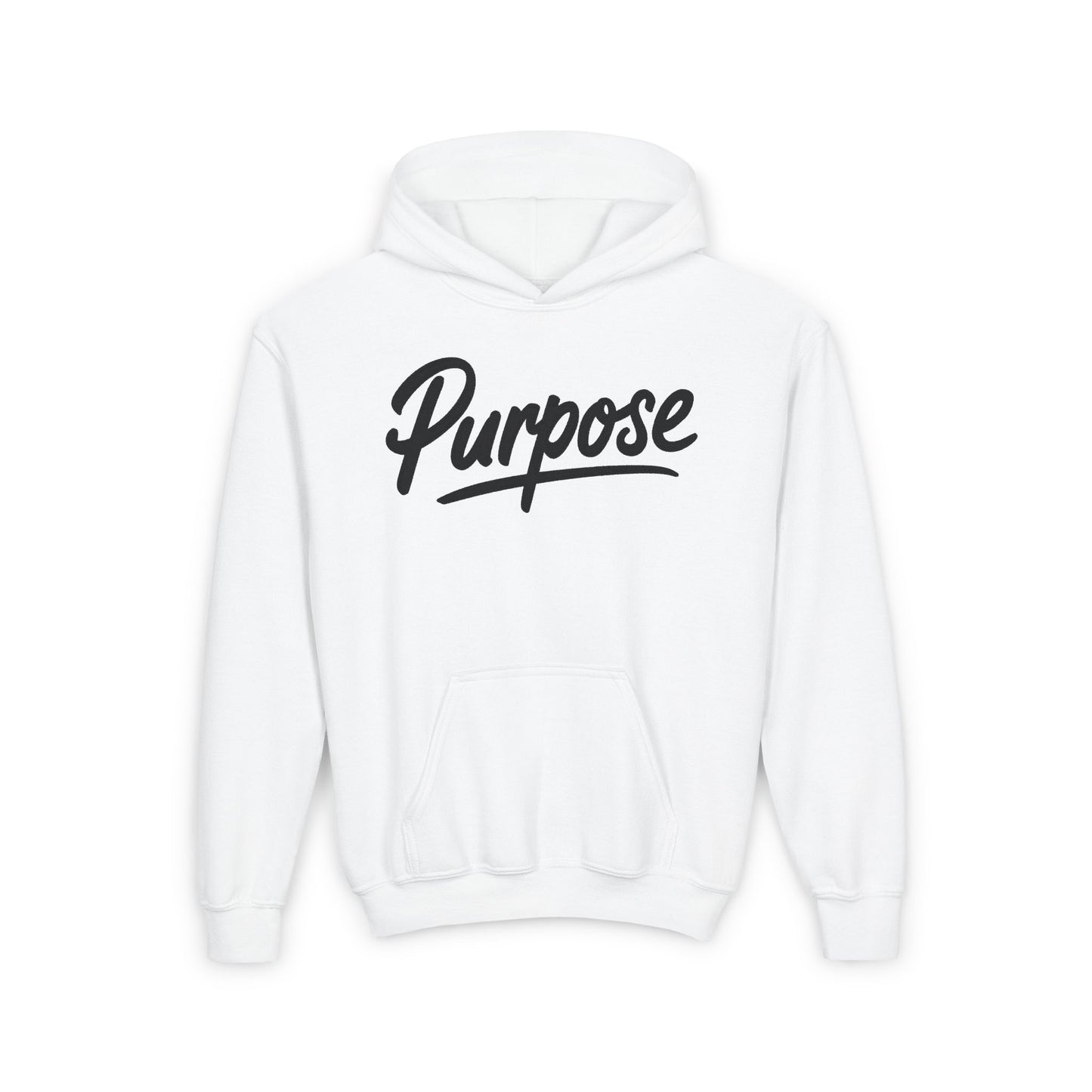 Created with a Purpose" Youth Hoodie