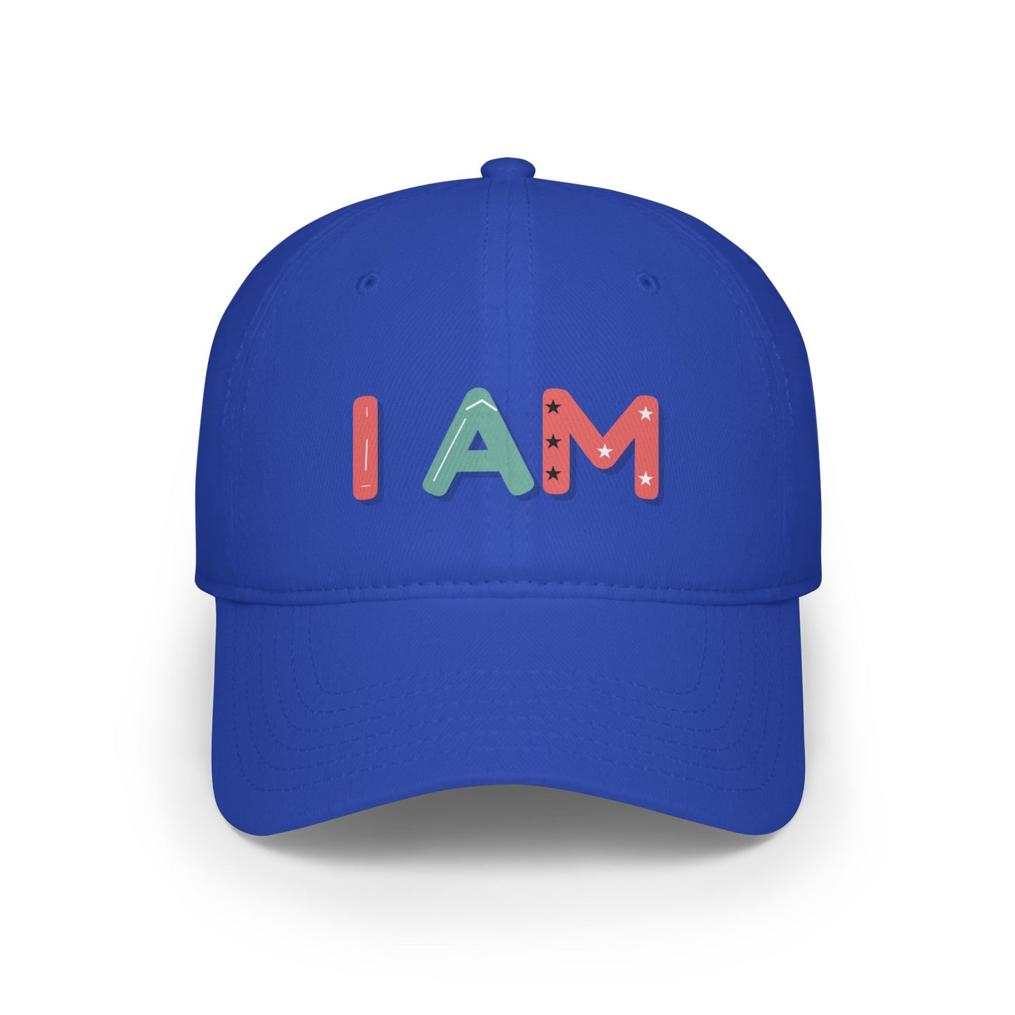I AM Statement Low Profile Baseball Cap for Self-Expression