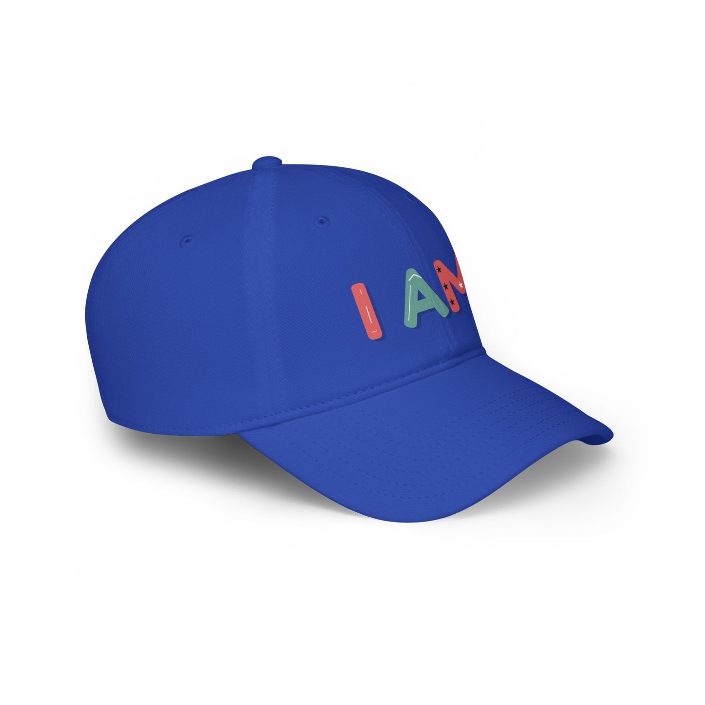 I AM Statement Low Profile Baseball Cap for Self-Expression