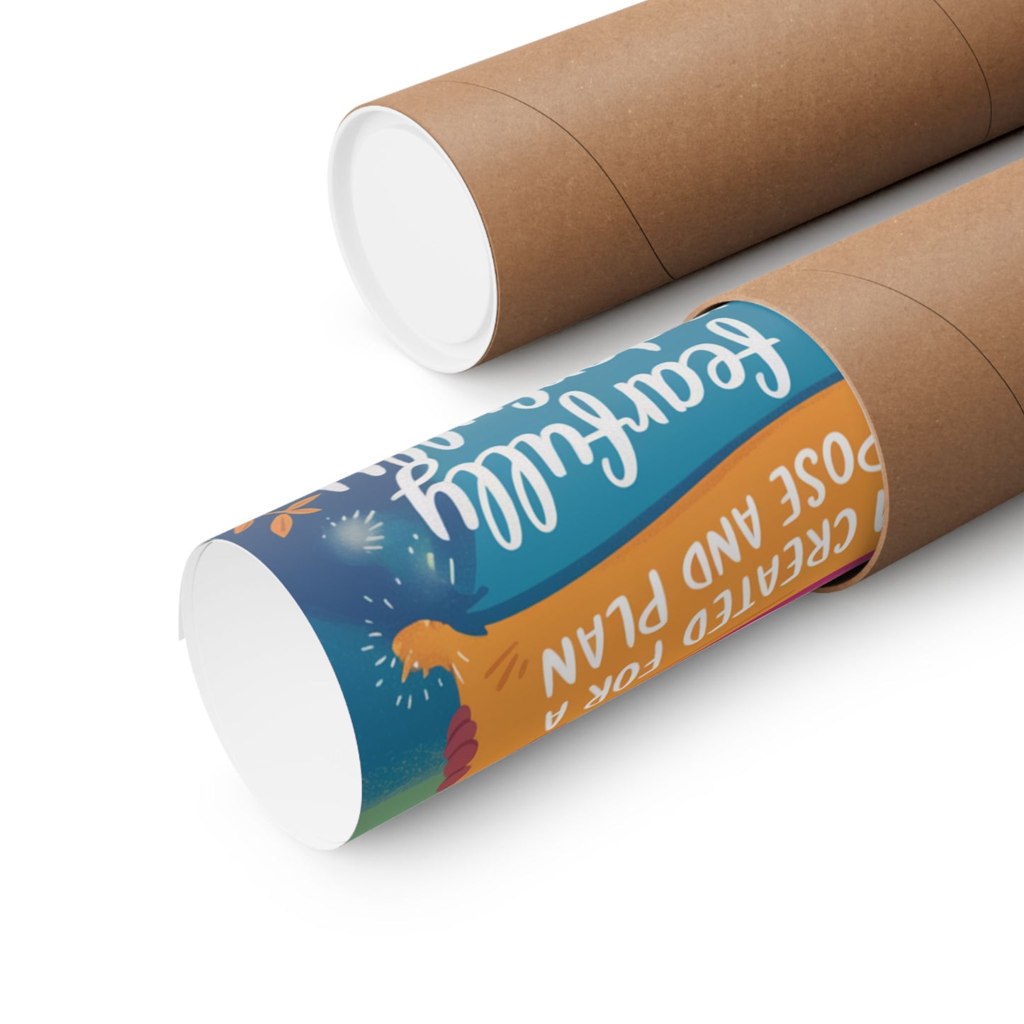 Faith and Purpose Affirmation Poster for Kids