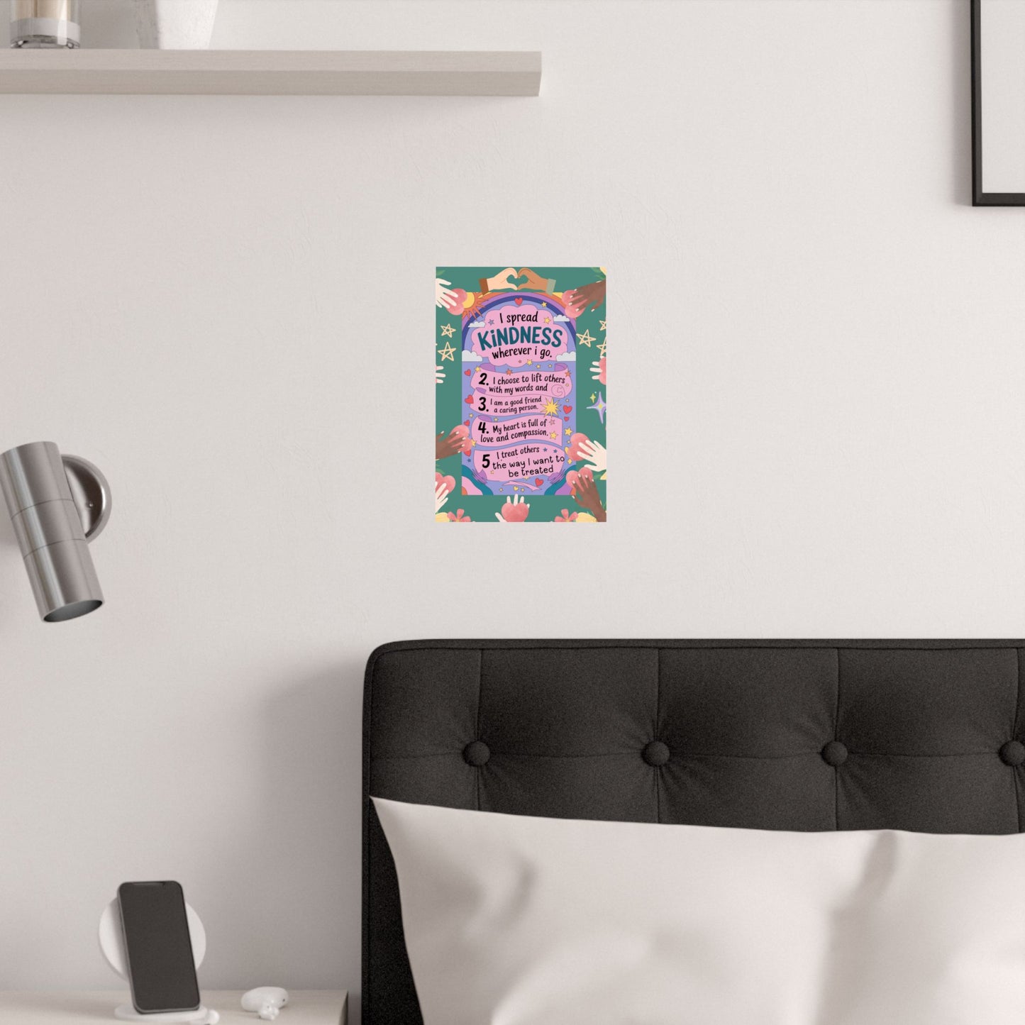Kindness Affirmation Poster for Kids