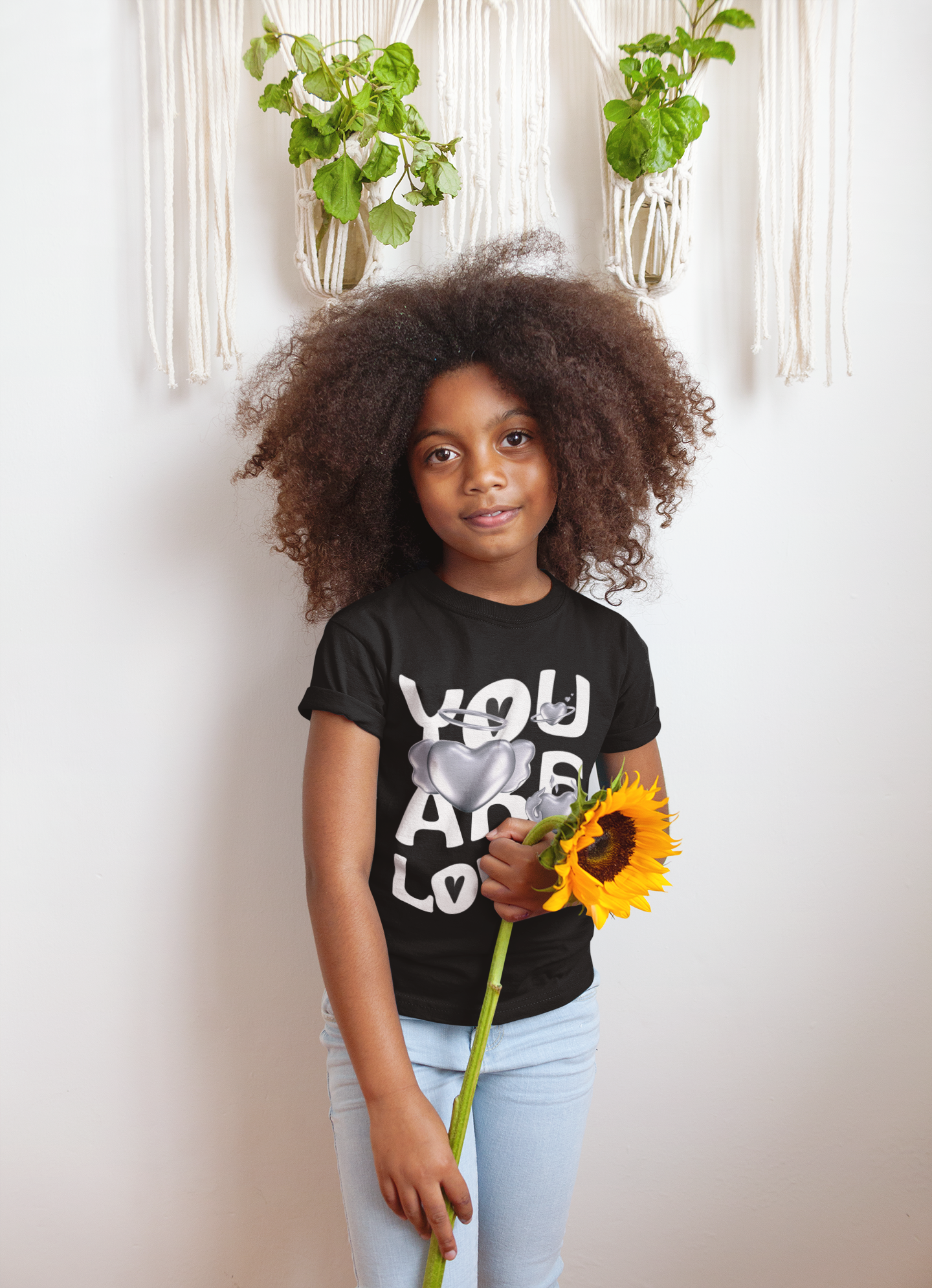 "You Are Loved" Kids Confidence-Boosting Tee