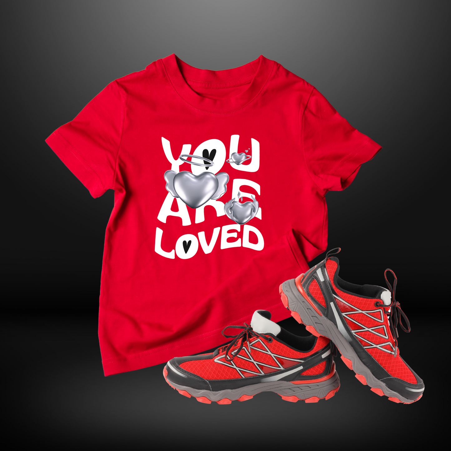 "You Are Loved" Kids Confidence-Boosting Tee
