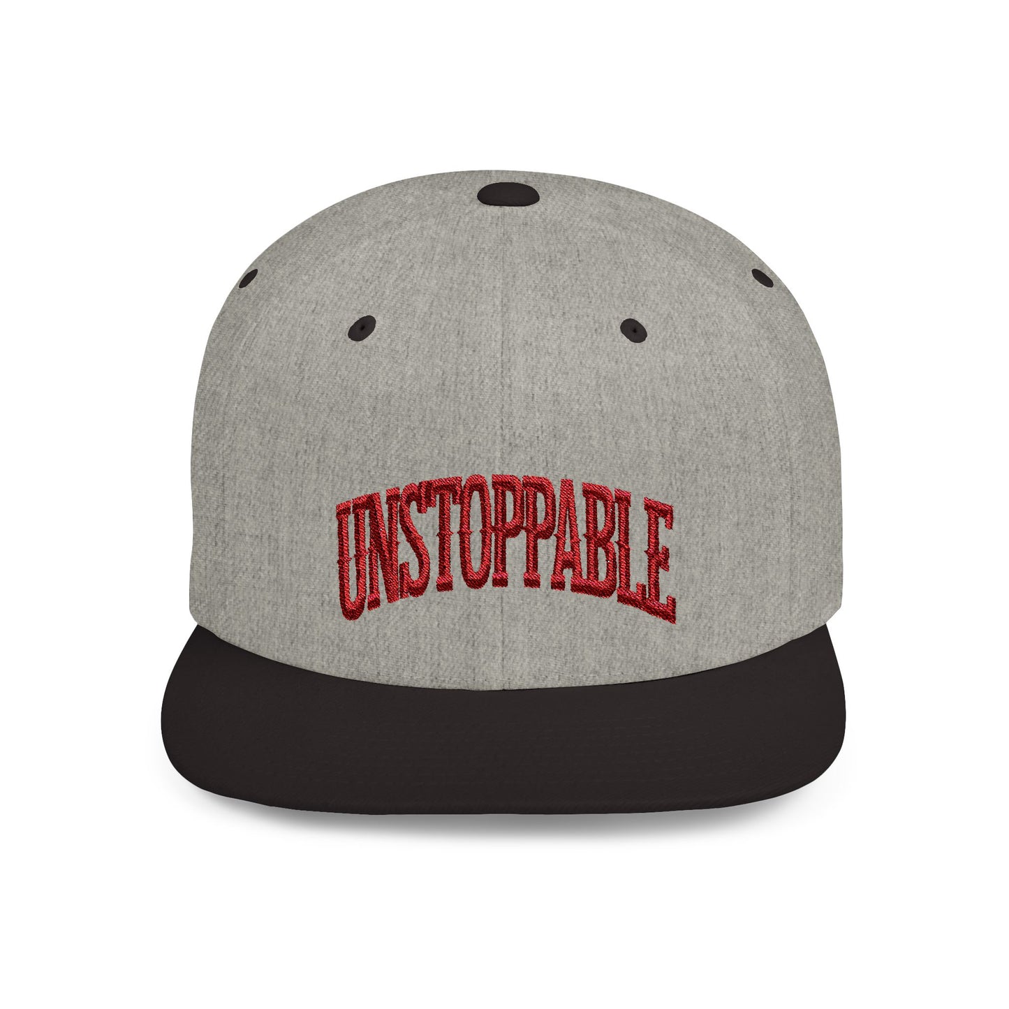 "Unstoppable" Embroidered Snapback Hat