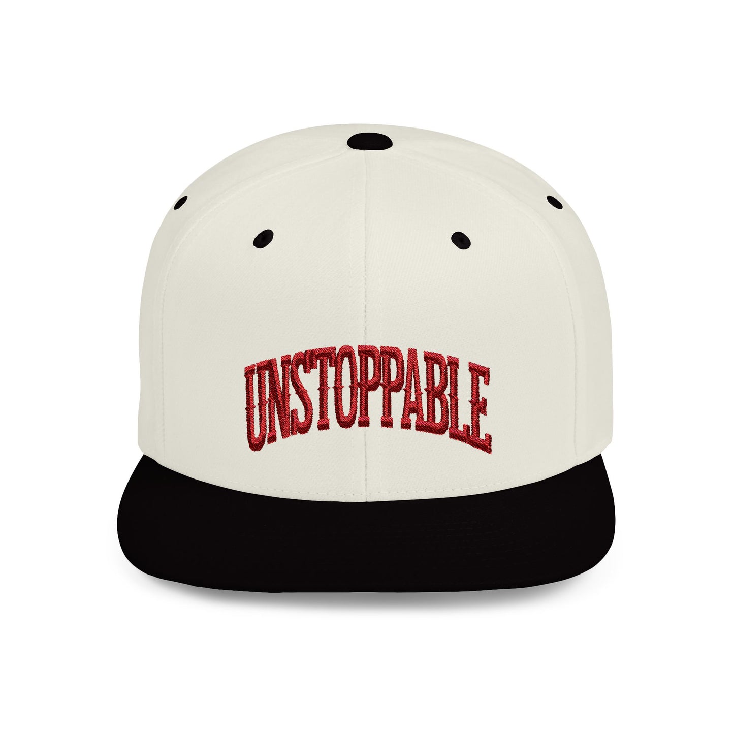 "Unstoppable" Embroidered Snapback Hat