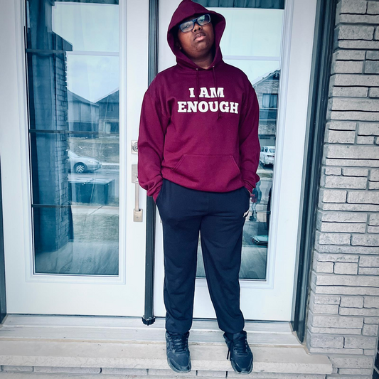 "I Am Enough" Self-Love Youth Hoodie