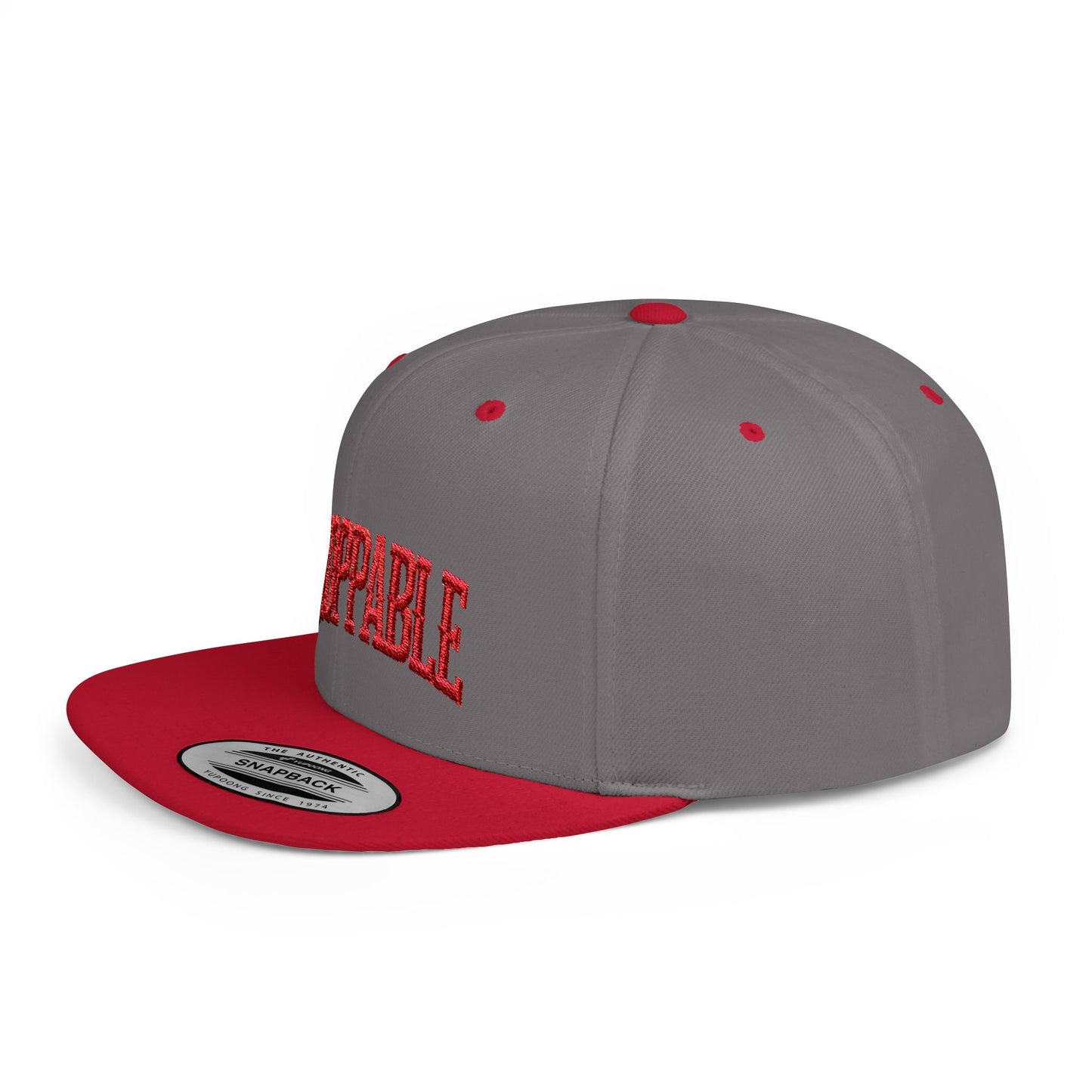"Unstoppable" Embroidered Snapback Hat