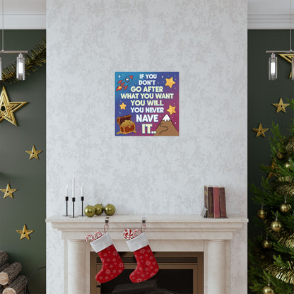 Dream Big Motivational Poster for Kids