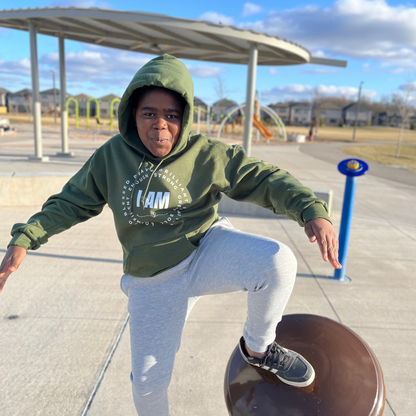 "I AM" Empowerment Youth Hoodie – Speak Greatness